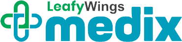 LeafyWings Medix Logo